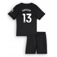 Tottenham Hotspur Destiny Udogie #13 Vonkajší Detský futbalový dres 2025-26 Krátky Rukáv (+ trenírky)